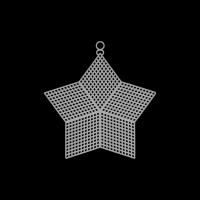 ราคา แผ่นเฟรม แผ่นปักไหมพรม (6401220130)