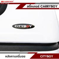 ราคา CARRYBOY โลโก้สติ๊กเกอร์หลังคาแครี่บอย รุ่นซิตี้บอย แพ็คคู่ (14257279764)