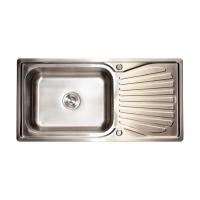 ราคา GRACE ซิงค์ฝัง 1 หลุม มีที่พัก รุ่น G 10050 SDB B (9194335516)