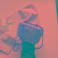 ราคา กระเป๋าสายโซ่มินิผ้าวูลสไตล์ชาแนลกระเป๋าทรงกล่องออกแบบเฉพาะสำหรับผู้หญิงแบบใหม่ปี2023กระเป๋าสะพายข้างแมทช์ลุคง่ายสำหรับฤดูใบไม้ผลิและฤดูร้อน (17568599449)