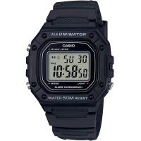 ราคา Casio Mens W 218H 1AVCF Classic Digital Display Quartz Black Watch (16939577178)