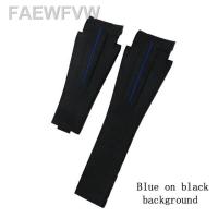 ราคา ดั้งเดิม2023 สายนาฬิกาข้อมือยางสีเขียวสีดำสีน้ำเงิน20มม สำหรับ Tali Jam Tangan Silikon ปากกว้างของ Rolex DEEPSEA Submariner GMT กันน้ำ (20014431373)