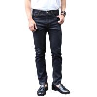 ราคา Golden Zebra Jeans กางเกงยีนส์ผ้ายืดญี่ปุ่น สกรีนกระเป๋าหลังเเถบขาวสไตล์ญี่ปุ่น (164599367)