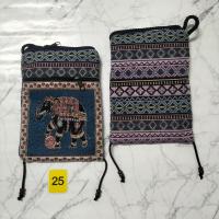 ราคา กระเป๋าลายช้าง กระเป๋าผ้าทอนากา ผ้าพื้นเมืองทางเหนือ กระเป๋าสายสะพายยาว กระเป๋าคล้องคอ กระเป๋าชาวดอย แต่งหน้ากระเป๋าลายช้าง (19840823546)