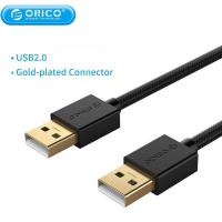 ราคา สายพ่วง USB ต่อ USB ORICO 2M ประเภท USB ตัวผู้3 0 2 0สายสำหรับข้อมูลหม้อน้ำฮาร์ดดิสก์ Webcom USB 3 0สายพ่วง (19883159420)