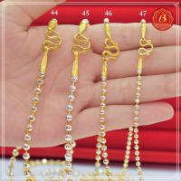 ราคา สร้อยทองคำขาวลายเม็ดมะยมหรือลายฟักทอง ออกแบบมาเพื่อความสวยงาม สมจริงที่สุด (9516802080)