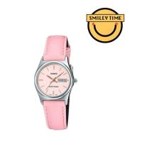 ราคา casio ของแท้ประกันศูนย์ นาฬิกาคาสิโอ ผู้หญิง รุ่น LTP V006D LTP V006G SMILEYTIME ขายแต่ของแท้ ประกันศูนย์cmg c thong (16939946689)