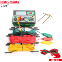 ราคา Instruments DUOYI เครื่องทดสอบความต้านทานดินดิจิตอลเครื่องวัดความต้านทานดินเครื่องทดสอบความต้านทานดินเครื่องมือความต้านทานต่อสายดิน (14737176278)