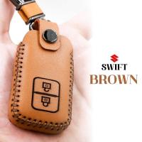 ราคา ซองกุญแจ swift เคสหนังหุ้มรีโมท Suzuki งานหนังแฮนเมด หนังกันน้ำเกรดพรีเมียม waterproof leather (16263403702)