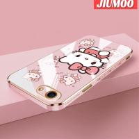 ราคา เคส JIUMOO สำหรับ OPPO A83 A71 A71K A37 A37F A39 A57 2016 A57T เคสการ์ตูนน่ารักลายฮัลโหลคิตตี้ขอบสี่เหลี่ยมชุบเคสมือถือแฟชั่นหรูหรากล่องกันกระแทกป้องกันเลนส์กล้องซิลิโคนนิ่ม (20826218592)