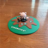 ราคา 40สไตล์ Starbucks ถ้วยฝาปิดถ้วยซิลิโคนเกรดอาหารแบบสร้างสรรค์แก้วน้ำกันฝุ่นแก้วกาแฟ (20007044514)