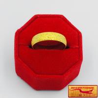 ราคา ราคาพิเศษ แหวนทอง แหวนปอกมีดพ่นทราย แหวนเกลี้ยงหน้า 5 มิล น้ำหนัก 1 สลึง แหวนเกลี้ยงทองไมครอน สินค้าขายดีพร้อมส่ง (16797774356)