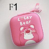 ราคา Huife เคสหูฟังซิปขนาดมินิกระเป๋าเหรียญแบบพกพาสาย USB Pouch Gadget กล่องเก็บหูฟัง7 5 7 5ซม (18539440293)