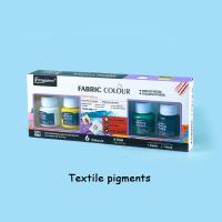 ราคา Rex TT สีอะคริลิค กันน้ำ Watercolor acrylic gouache glass textile advertising pigment set box 25 มล painted graffiti paint 6 สี จำนวน 1 กล่อง (19559517753)