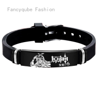 ราคา Fancyqube Luminous Genshin Impact สร้อยข้อมือหนัง Eye Of God Water Wind Thunder Fire Rock Ice Element Snap ปุ่มสร้อยข้อมือเครื่องประดับของขวัญ Bracel (16532731789)