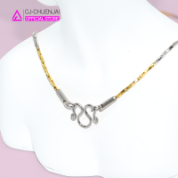 ราคา สร้อยสแตนเลสแท้ 2กษัตริย์ เลือกความยาวได้ ลายปล้องเกลียว ไม่ลอกไม่ดำ สร้อยCJ (16941238961)