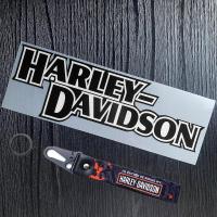 ราคา Harley สติ๊กเกอร์สะท้อนแสงถังรถจักรยานยนต์ตกแต่งไนลอนพวงกุญแจหนังสำหรับ Dyna Street Bob Rider XL 883 Electra Glide Road King (15843214649)