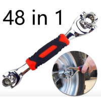 ราคา ประแจอเนกประสงค์ 48 in 1 ประแจ 8หัว ประแจอเนกประสงค์ ปากตาย บล็อก ประแจซ็อกเก็ต 360องศา 8เบอร์ ประแจเหลี่ยม (17506044366)