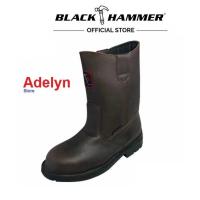ราคา Shop Malaysia BLACK HAMMER MEN SAFETY BOOT BH 4666 AD1 HIGH CUT GENUINE LEATHER LAWAN REDWING KASUT KERJA LELAKI BESI (16531564872)