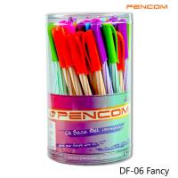 ราคา Pencom DF06 ปากกาหมึกน้ำมันแบบปลอกหมึกสีน้ำเงิน (12584596820)