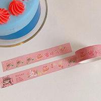 ราคา เทปวาชิ washi tape เทปกาวสติ๊กเกอรฺ์ ยาว 3m เทปสติ๊กเกอร์ INS วาชิเกาหลี สก๊อตเทปลายการ์ตูน เครื่องเขียนเกาหลี DIY ตกแต่งไดอารี่ neneshop bkk Sษ008 (12598102429)