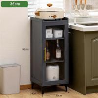 ราคา XINLANYASHE ชั้นวางของในห้องครัวตู้เก็บของชั้นวางของตู้เก็บของสำหรับตู้เก็บของชั้นวางเอนกประสงค์ตู้เก็บของในครัวประตูโปร่งใสตู้ชั้นวางของในห้องครัวอเนกประสงค์หลายชั้นสำหรับใช้ในครัวเรือน (21296128960)