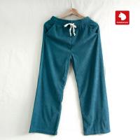 ราคา กางเกง ผู้หญิง ผ้าลูกฟูก chomchic สีพื้น กางเกงทรงกระบอก มีกระเป๋าข้าง เนื้อผ้านุ่ม ไม่บาง สินค้าพร้อมส่งจากไทย (19098012224)