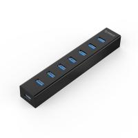 ราคา ออก E TAX ลดหย่อนภาษีได้ ORICO USB3 0 HUB 7 Port USB 3 0 HUB With 5V2A Power Adapter High Speed OTG Splitter for Computer Laptop H7013 (10891254701)