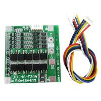 ราคา 4S 30A 14 8V Li Ion Li Ion 18650แบตเตอรี่BMSแผ่นป้องกันLiFePO4โมดูลป้องกันBalanceวงจรรวมพร้อม (6268160532)