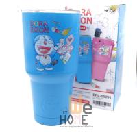 ราคา แก้วเก็บความเย็น ลายโดเรม่อนลิขสิทธิ์แท้ แก้วสแตนเลส คุณภาพดี แก้วเยติ 30 ออนซ์ (12483505700)