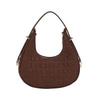 ราคา Fashionable Womens Handbags Versatile Fashion Handbags Trendy Alligator Pattern Handbag Genuine Leather Shoulder Bags Small Handle Underarm Clutch (20319230191)