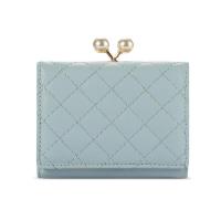 ราคา koala กระเป๋าสตางค์ใบสั้น 3 พับ แต่งหัวเข็มขัด ประดับไข่มุก กระเป๋าสตางค์ กระเป๋าสตางค์ผู้หญิง กระเป๋าสตางค์ผู้หญิงใบกลาง กระเป๋าผู้หญิง (20333703197)