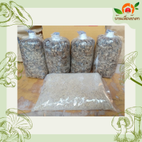 ราคา เชื้อเห็ดฟาง 4 ก้อน พร้อมอาหารเสริมถุงใหญ่ (16429002091)