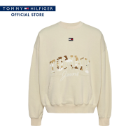 ราคา Tommy Hilfiger เสื้อสเวตเตอร์ผู้ชาย รุ่น DM0DM17500 ACG สีเบจ (21022475293)