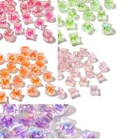 ราคา 20ชิ้นอะคริลิคใสสองสีเจ็ดสีลูกอมหัวใจสี่มุมลูกปัดทำด้วยมือลูกปัดหลวมเครื่องประดับโซ่กระเป๋าลูกปัด (21170869807)