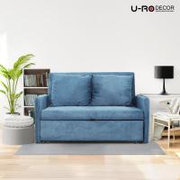 ราคา U RO DECOR รุ่น ZARA ซาร่า โซฟาเบด 2 ที่นั่ง SOFA BED 2 SEATS WITH 2 PILLOWS มี 3 สี โซฟาปรับนอน โซฟาพับได้ โซฟาพับนอน โซฟา โซฟาเบด ที่นอนโซฟาพับ โซฟาผ้า (6908338793)
