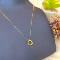 ราคา สร้อยคอเงินชุบทอง จี้หัวใจ 3D Heart 3D ทองคำ 99 99 น้ำหนัก 0 1 กรัม ซื้อยกเซตคุ้มกว่าเยอะ (16448869534)