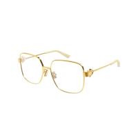 ราคา กรอบสายตา BOTTEGA VENETA รุ่น BV1200O 002 SIZE 56 MM GOLD GOLD TRANSPARENT (18294286016)