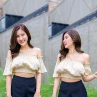 ราคา Ambella ปาดไหล่แฟชั่น เสื้อปาดไหล่ ใส่สบาย มีให้เลือกหลายสี สินค้าพร้อมส่ง เสื้อแฟชั่นผญ เสื้อสวยๆ เสื้อผ้าไปทะเล (16314626633)