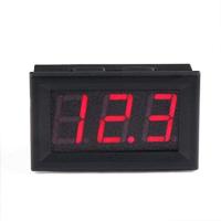 ราคา โวลต์มิเตอร์ดีซี DC 0 30V 3 Wire 2 Wire แดง เขียว ฟ้า เหลือง ขาว RED GREEN BLUE YELLOW WHITE LED Digital Display Volt Meter Voltage Voltmeter Car Motor วัดไฟแบตเตอรี่รถ มิเตอร์ (3488528955)