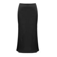 ราคา Womens Satin Mid Length Skirt Summer High Waist A Line Swing Skirt Elegant Casual Skirt (19054182900)