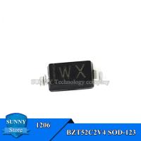 ราคา 100Pcs BZT52C2V4 SOD 123 WX 1206 2 4V ซิลค์สกรีน WX ไดโอด Zener SMD ใหม่ (19457610753)