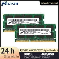 ราคา แรม DDR3L ไมครอน4GB 8GB 1066 1333 1600MHz DDR3 204PIN SO DIMM PC3L 8500 10600 12800 14900 1 35V หน่วยความจำแล็ปท็อป SODIMM (19651974120)
