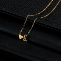 ราคา สร้อยโชคเกอร์แฟชั่นรูปหัวใจเล็กๆชื่อต้นตัวอักษรสีทองสร้อยคอตัวอักษรสำหรับผู้หญิงจี้เครื่องประดับ (19112011787)