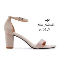 ราคา รองเท้าไซส์ใหญ่ 41 46 EU ส้นสูงไซส์ใหญ่ ส้นตึกหนา สูง 3 นิ้ว Chowy KR1007 (15844192906)