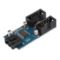 ราคา Aideepen ตัวแยกหัว USB 9พินตัวผู้1ถึง4ตัวเมียต่อยูเอสบี2 0สายยูเอสบี MB พอร์ต USB (19403714853)