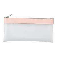 ราคา กระเป๋าเก็บดินสอกันน้ำ TPU Pouch Pensil แบบพกพามีซิปหนังฝ้ากล่องใส่ดินสอแบบใสใสกระเป๋าเก็บของเครื่องเขียนสำนักงานแบบพกพา (19720381809)