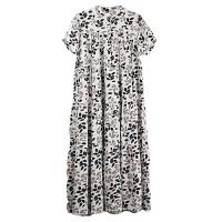 ราคา XITAO Dress Fashion Women Loose Print Dress (19850791527)