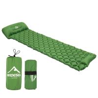 ราคา Widesea แคมป์ปิ้ง Press type ที่นอนเป่าลม Moisture Waterproof Outdoor Sleeping Pad Bed Beach Air Mat เต็นท์ Travel Cushion (15208725112)