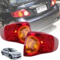 ราคา ไฟท้าย รุ่น โตโยต้า อัลติส TOYOTA ALTIS ปี 2008 2009 รวมชุดหลอดไฟ และสายไฟ 1 คู่ สีแดง ส้ม (1291548474)